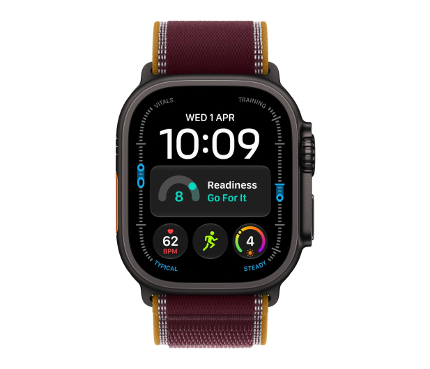 Apple 49mm Burgundy Trail Loop - S/M - Black Titanium Finish - 1594252 - zdjęcie 3